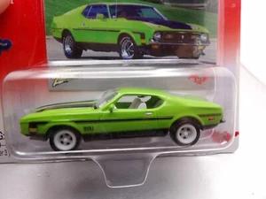 WHITE LIGHTNING 1971 FORD MUSTANG MACH 1 JOHNNY LIGHTNING MUSTANG SERIES - Picture 1 of 6