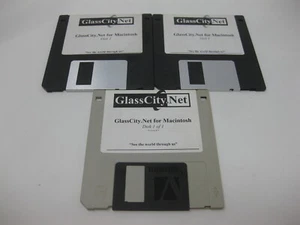 GlassCity.Net For Macintosh Mac - Vintage Glass City Toledo Software 3.5" - Picture 1 of 1
