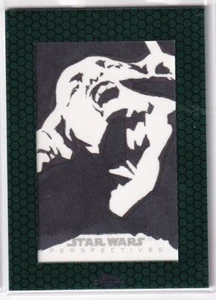 Topps chrome Star Wars autograph illustration signed from STAR WARS saga - Picture 1 of 2