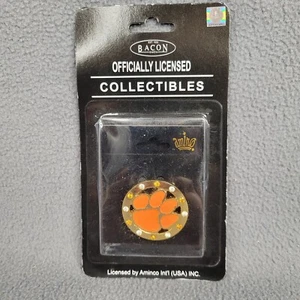 Clemson Tigers Pin Officially Licensed Bacon Collectibles NEW - Picture 1 of 5