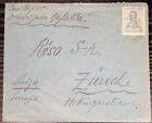 Argentina Cover To Switzerland San Martin Stamp OLD LOT#DF027