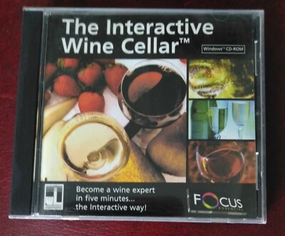 The Interactive WINE CELLAR Expert PC CD ROM CD-ROM DISC Windows 95 98 Focus - Image 1 of 2