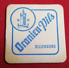 Bierdeckel Brauerei Oranien Pils Bier Dillenburg