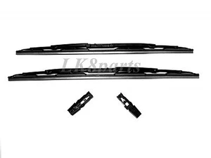 Land Rover Discovery 2 1998-2004 Wiper Blade & Clip Pair Front DKC100960 New - Picture 1 of 5