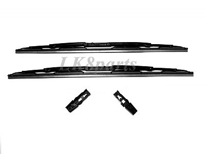 Land Rover Discovery 2 1998-2004 limpiaparabrisas y par de clips delanteros DKC100960 nuevo Foto 1 de 4