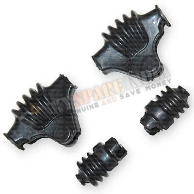 Lever Cover Yoke Rubber Set Compatible With Yamaha RD350 RX100 RD125 RX125 RXS - Imagem 1 de 4