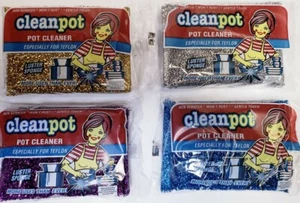 Cleanpot Cleanpot Pulitore Pentola Senza Graffio Teflon Spugna Lucentezza (il pacchetto può variare - Foto 1 di 14