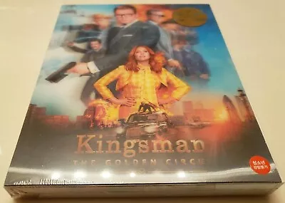 Kingsman The Golden Circle Lenticular STEELBOOK Type B Kimchi Dvd Kimchidvd Excl - Image 1 of 4