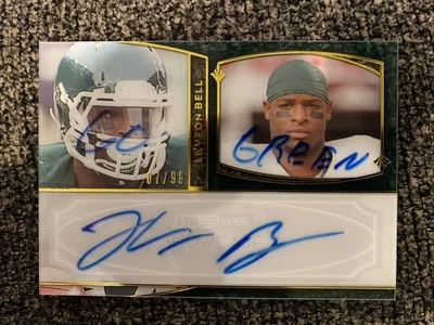 2013 Press Pass Showcase Autograph Blue #LB Le'Veon Bell SP /99 Auto Go Green 🔥 - Image 1 of 2