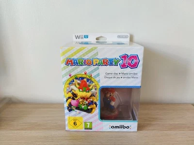 Mario Party 10 - Nintendo Wii U - Game disk & Mario Amiibo - Image 1 of 4