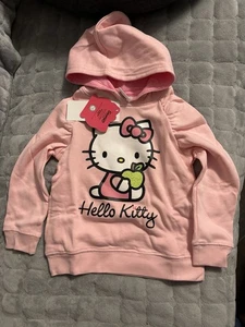 Hello Kitty Hoodie Größe 116, Rosa - Bild 1 von 1