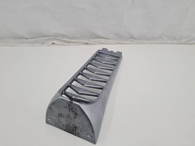 Harley-Davidson Softail Universal M8 Bugspoiler/ Kühlerabdeckung matt grau/ Silb - Bild 1 von 4