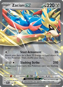 Zacian ex - 198 [SV: Scarlet &amp; Violet Promo Cards] 198 NM Holofoil - Bild 1 von 1