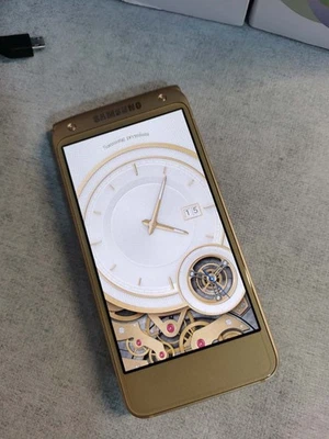 99%n ew Samsung SM-W2017 microSDXC 64GB C/N version 4G Android Flip Phone Tested - Image 1 of 4