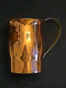 Vintage Coppercraft Guild Pitcher Creamer Brass Handle - Picture 1 of 4