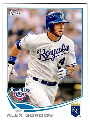 2013 Topps Opening Day #193 Alex Gordon - Image 1 of 2