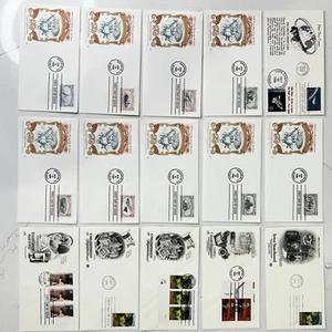15 First Day of Issue Postal Covers Historic FDC 1996-98 Culture Lot #3 - Picture 1 of 8