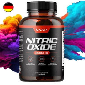Nitric Oxide.Booster Supplement - L-Arginine, L-Citrulline - 60Capsules | DE - Bild 1 von 8