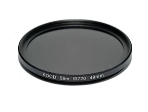 49mm Kood Slim Ring IR720 Infrared Special Effects Filter 49mm filter 720nm - Picture 1 of 1