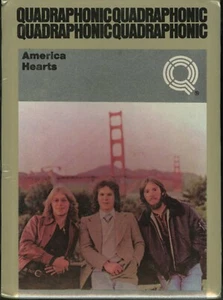 America : Hearts -- Quadraphonic 8-track tape quad -- RARE Sealed - Picture 1 of 3