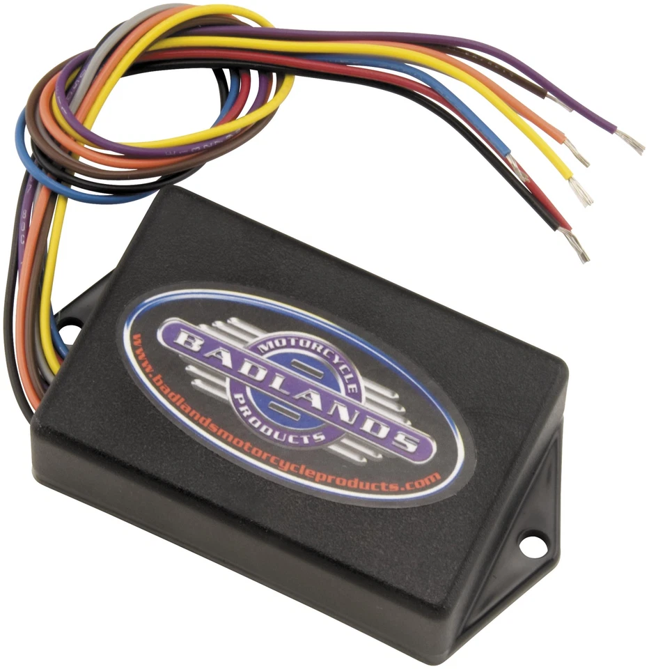 Badlands Motorcycle Run Brake Turn Control Module 73-13 Harley Dyna Softail XL - Image 1 of 1