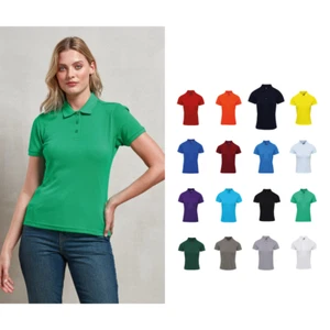 Premier Damen Coolchecker Plus Piqué Poloshirt PR632 - Ladies Wear T-Shirt - Bild 1 von 54