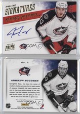 2012-13 Panini Prime Prime Signatures Gold /25 Andrew Joudrey #5 Rookie Auto RC