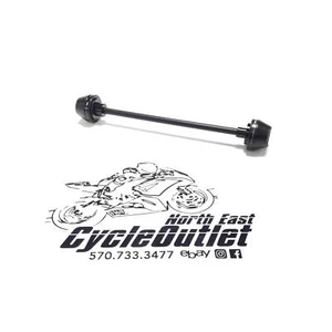 2024 19-25 KAWASAKI NINJA ZX6R WOMETTECH FRONT WHEEL RIM AXLE SLIDER - Picture 1 of 11