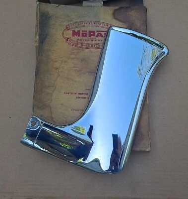 1951 Dodge Coronet Wayfarer Meadowbrook NOS MoPar Left Rear FENDER STONE SHIELD - Image 1 of 4