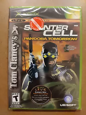 Tom Clancy's Splinter Cell: Pandora Tomorrow Microsoft Xbox NTSC U NEW & SEALED - Image 1 of 4
