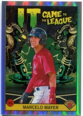 2022 Bowman Chrome Marcelo Mayer It Came to the League Refractor Boston Red Sox - Image 1 of 2