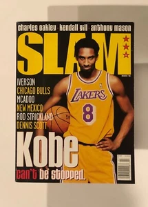 KOBE BRYANT LA LAKERS 1998 SLAM MAGAZINE NO LABEL NEWSSTAND ISSUE! - Picture 1 of 1