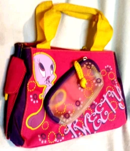 Pink Tweety Looney Tunes Handbag-Child - Picture 1 of 14