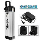X-go 24V 20Ah 250W 350W SilverFish Electric Bicycle 2ports Lithium Battery PACK