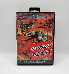 Shadow Of The Beast Sega Megadrive CIB with Tab FREE POSTAGE
