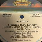 Rich Little - President's Rap - SINGLE VINYLE 12"