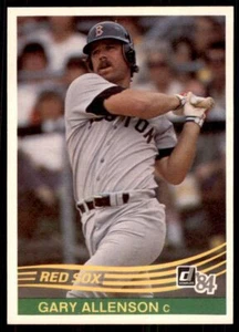 1984 Donruss Gary Allenson Baseball Cards #335 - Picture 1 of 2