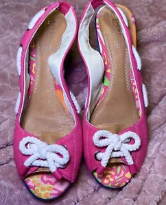 Sperry Women's Pink Wedge Sandal, 9 - Bild 1 von 4
