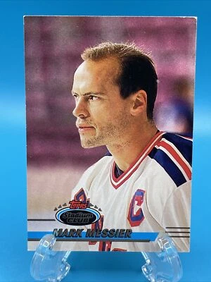 Mark Messier #35 New York Rangers 1993 Topps Stadium Club Hockey read - Image 1 of 2