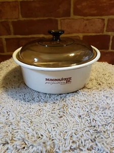 Magnawave Perfection Jr Metal Glass Microwave Roaster Dish Round Rack 4027 - Picture 1 of 7