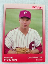 1988 Clearwater Phillies-STAR Minor League Baseball Card-Kevin Fynan