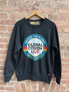 Aviator Nation Sweatshirt, Gr. Medium, anthrazit, Global Citizen Live - Bild 1 von 7