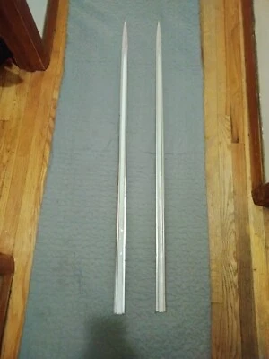  *Difícil de Encontrar* 1959 Chevrolet Parkwood Wagon 4 Portas Quarto Par de Moldagem LH RH - Imagem 1 de 4