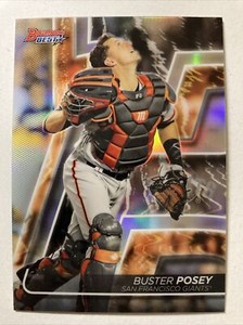 Buster Posey 2020 Bowman's Best REFRACTOR Card #4 (3280)