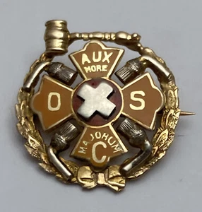 Seltener 14K Order of Scottish Clans Pin OSC - Bild 1 von 6