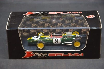 BRUMM 1/43 LOTUS 25 GP ITALIA 1963 JIM CLARK R332 DIE CAST MADE IN ITALY - Immagine 1 di 3