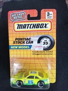 Matchbox In Card PONTIAC STOCK CAR New Model Made in Thailand   item 79 - Picture 1 of 2