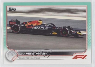 2022 Topps Formula 1 F1 Cars Aqua /199 Max Verstappen #109 - Image 1 of 2
