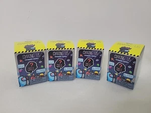 Tokido Among Us Mini Crewmate Action Figure Ejected Edition Qty 4 New And Sealed - Picture 1 of 2