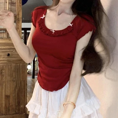 Ladies Casual Top Contrasting Color Top Brand New Condition Moderate Elasticity - Image 1 of 4